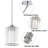 3 Pack Crystal Pendant Lighting For Kitchen Island-1562254795