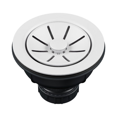 BLANCO PLASTIC BASKET STRAINER WHITE