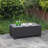 Outdoor Table with Storage Patio Table Wicker Coffee Table All-Weather Side Table Waterproof Cover-1428189446