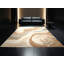 Tapis beige doux et moelleux à motif abstrait côtier Jambi-909792857