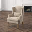 Linen Wingback Chair