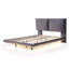 Lit plateforme tapissier moderne avec lumière de capteur et 2 grands dossiers, lit plateforme élégant avec 2 ensembles de port USB et prise sur chaque pied de lit arrière-2127452386-2127452397