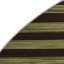 Tapis intérieur / extérieur brun HorizontalStripes-1757167860