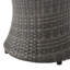 Table d'appoint polyvalente pour l'extérieur - Weather-, P 19,53 po, côté gris, espace, H-1885933257