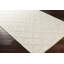 Tapis gris tissé à plat à la main Jeanette-423127891