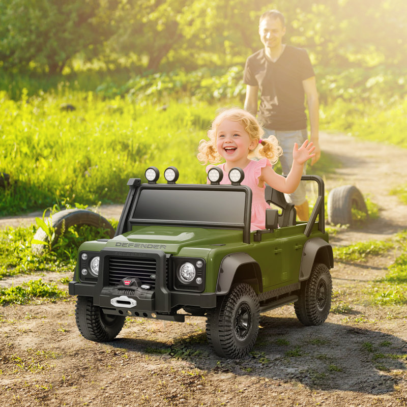 Latitude Run Battery Powered Ride On, Green