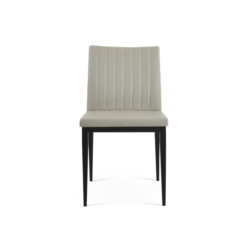 Chaise de salle à manger Zeyno, Gris clair