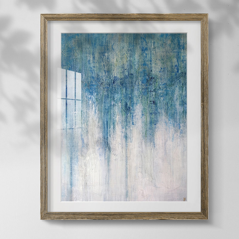 Opal Framed On Paper Print, Walnut
