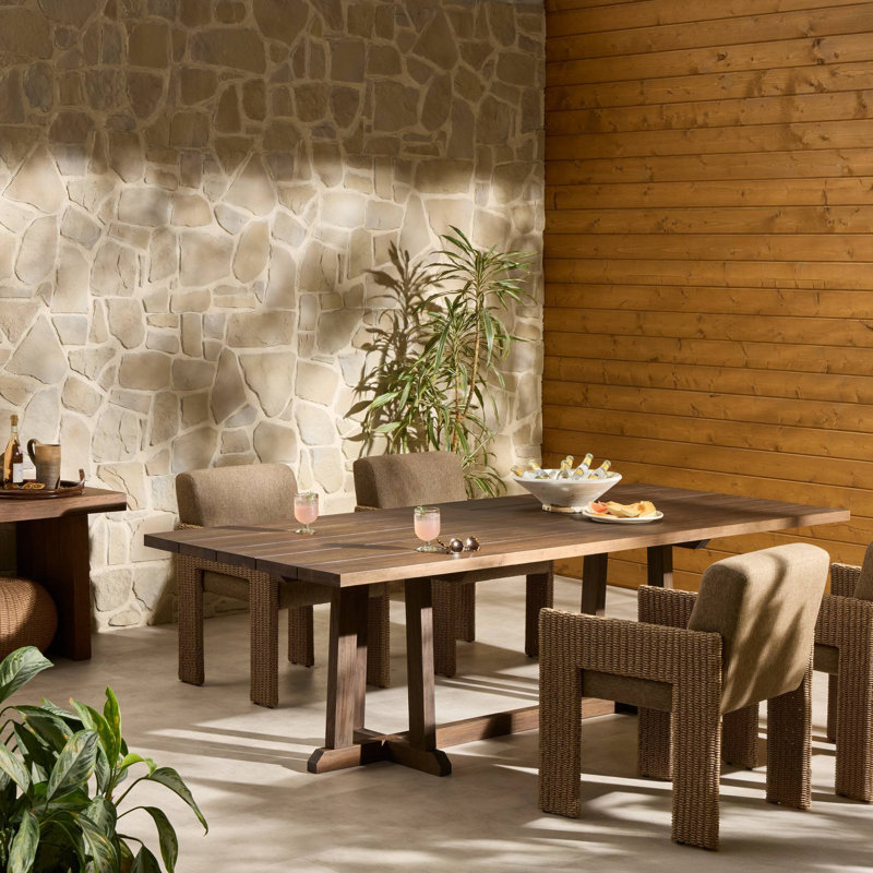 Indie Outdoor Teak Dining Table