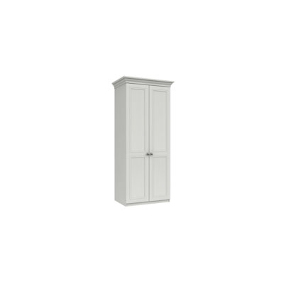 Wisbech 2 Door Manufactured Wood Wardrobe