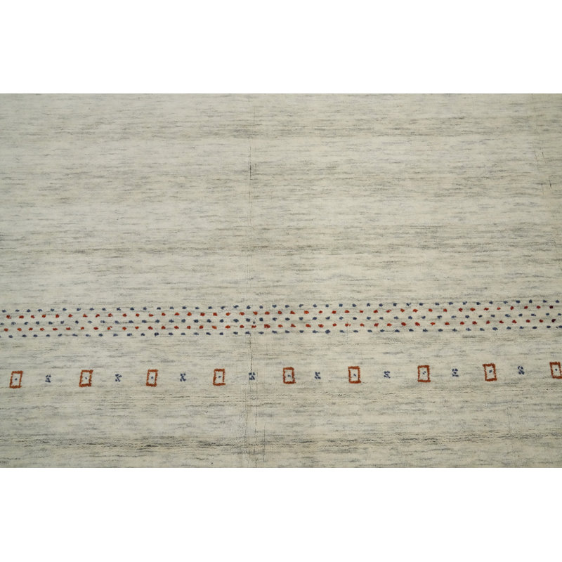 Tribal Gabbeh Style Square Area Rug 10x10