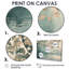 Riverbank Leaves Simplicity Scenery II - feuilles, art mural-476767167-476767166-476767165