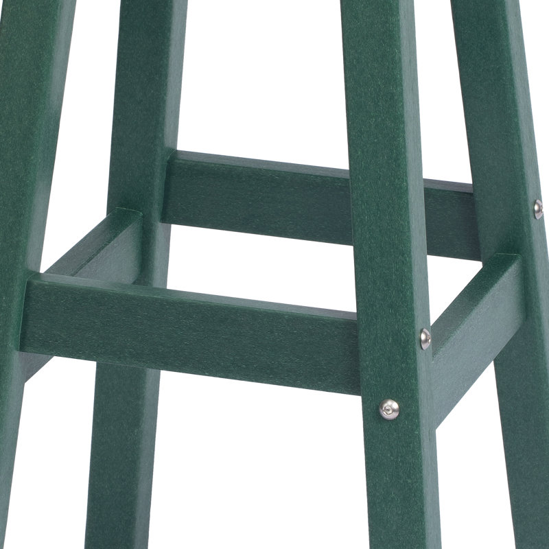 Tabouret d'extérieur Laguna, Vert foncé, 29"