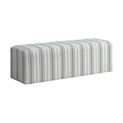 Upholstered Dining Bench with Casters