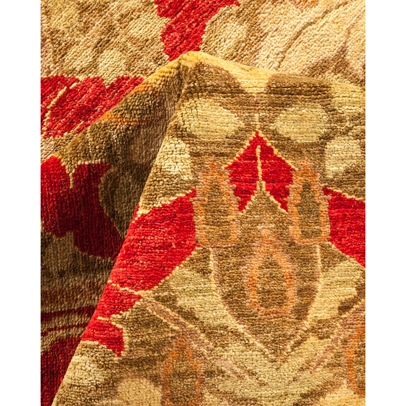 One-of-a-Kind 5' 10" X 8' 8" Hand Knotted Area Rug
