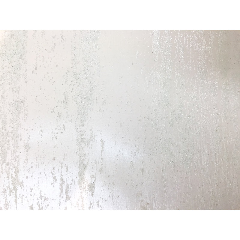 Maxine Shimmer Wallpaper Roll, Frosted Pearl