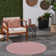Mullican Sandy Solid Pink Easy Care Indoor/Outdoor Area Rug