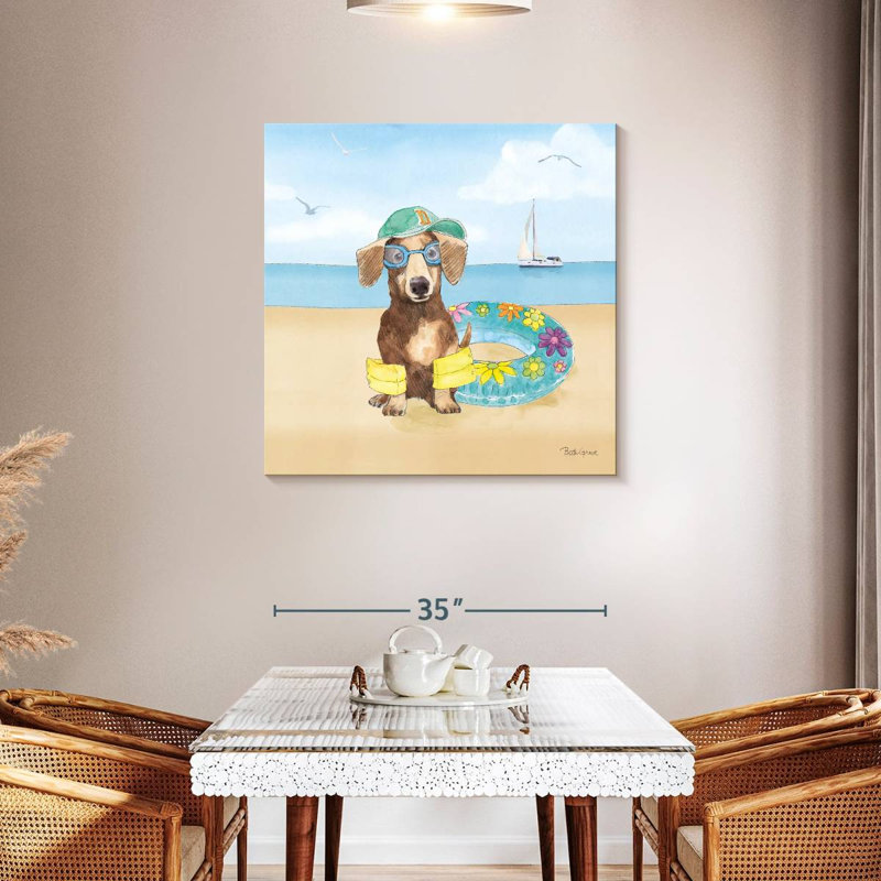 Ketti Summer Paws III sans mots, H 36 po x l 36 po