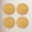 Amaretto Abaca Round Placemat-262189161
