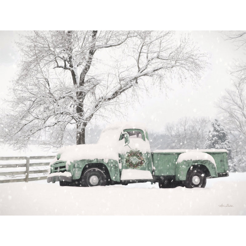 «Snowed In For Christmas» par Lori Deiter, H 8 po x l 12 po
