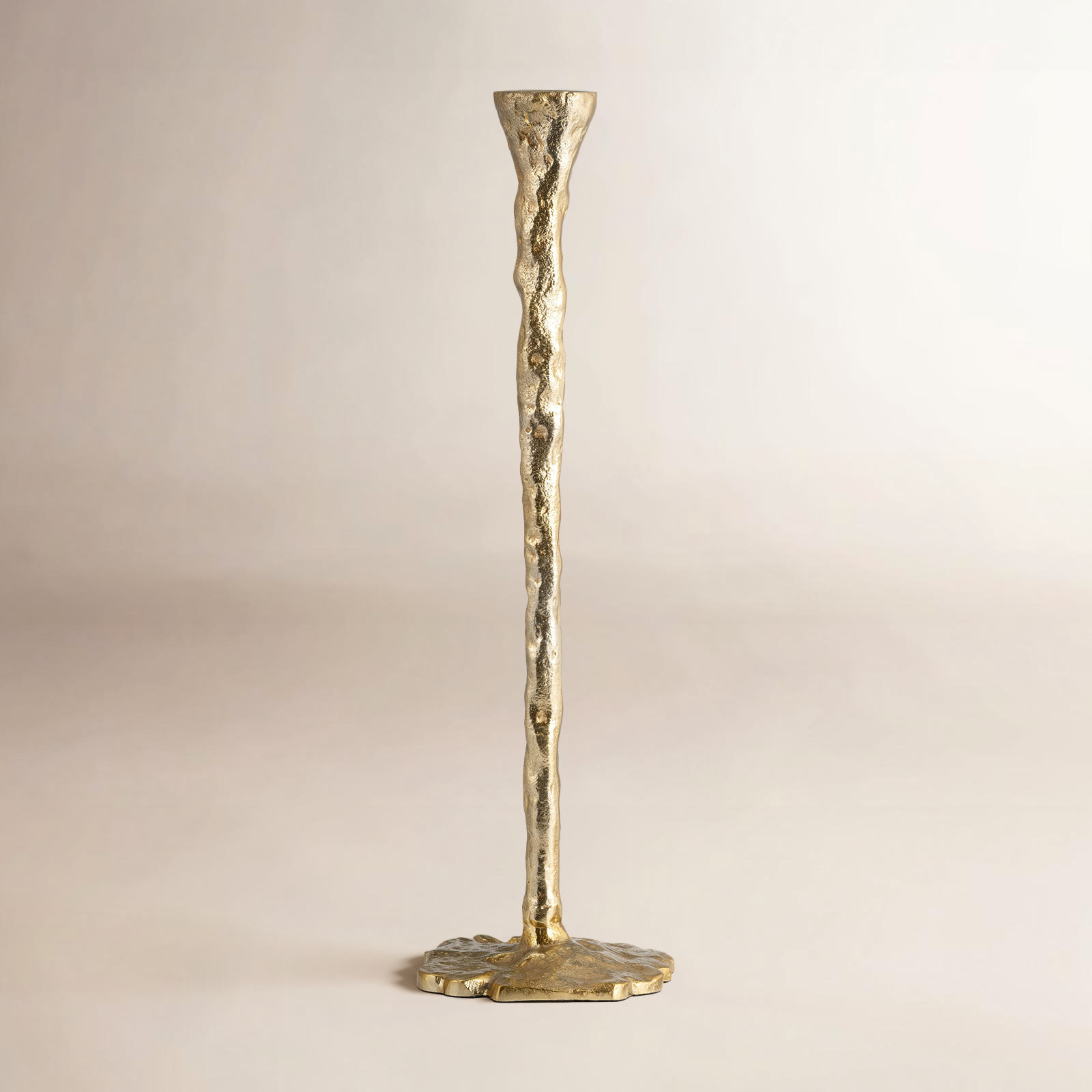 Omni Candlestick Holder, 11" H x 5" W x 5" D