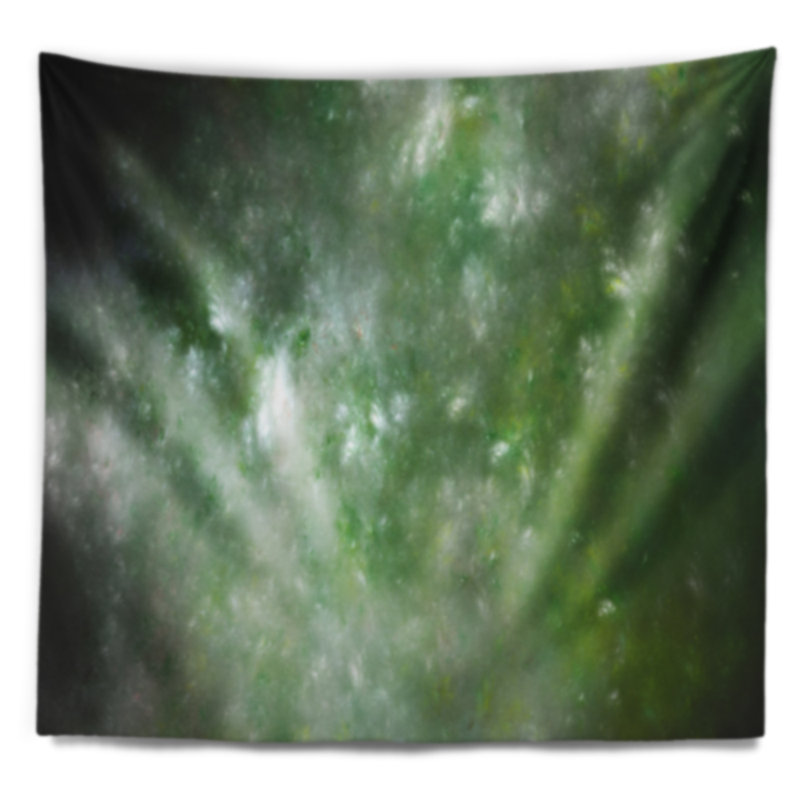 Tapisserie bleu ciel starry abstract blur, H 78 po x l 92 po