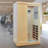 Hemlock Mini One Person Far Infrared Door On The Right Of The Indoor Sauna Room-119382605