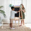 Chevalet d'art 3 en 1 Tiny Land® pour enfants et ensemble de rouleaux de papier