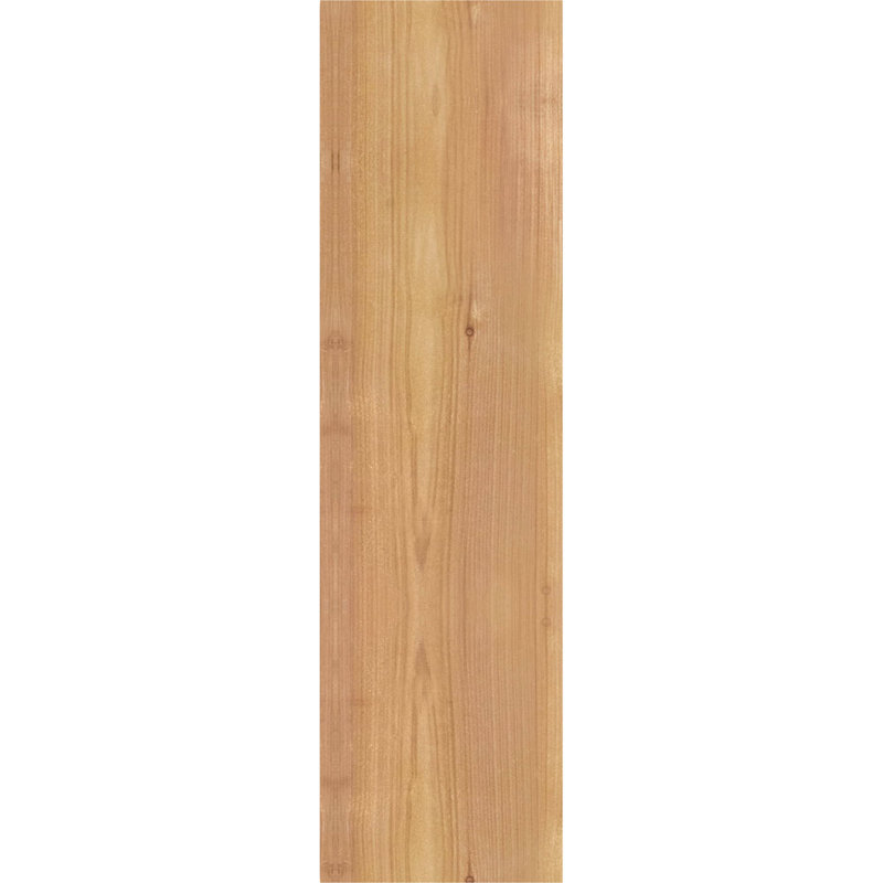 Bloc balboa rustique en bois rustique, P 12 po x H 20 po, Cèdre rouge de l'Ouest l 5 1/2 po (lisse)