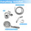 Pomme de douche double avec filtration d'eau-97832051
