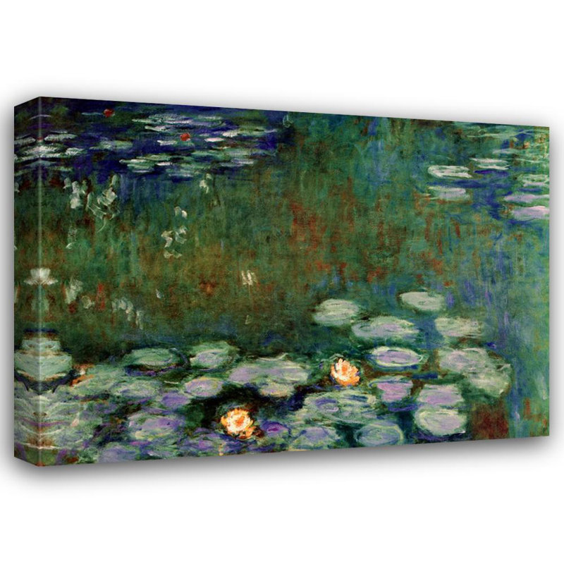 Water Lilies, 28" H x 39" W