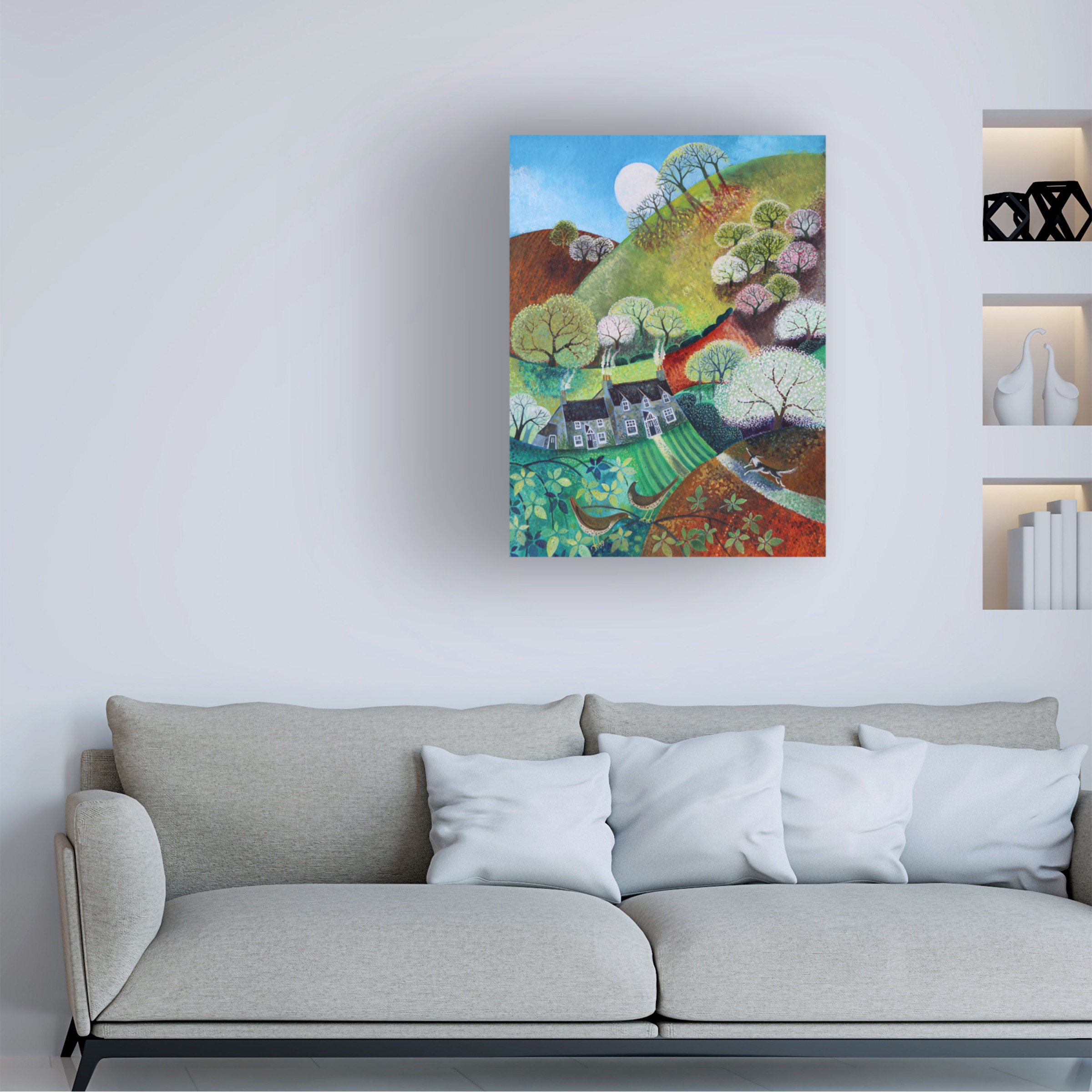 Red Barrel Studio® Nearly Spring On Canvas by Lisa Graa Jensen Painting ...