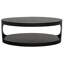 Table basse avec tablette eclipse