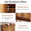 20 Pair Shoe Storage Cabinet
