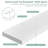 48”white Quartz Stone Bathroom Vanity Top Backsplash
