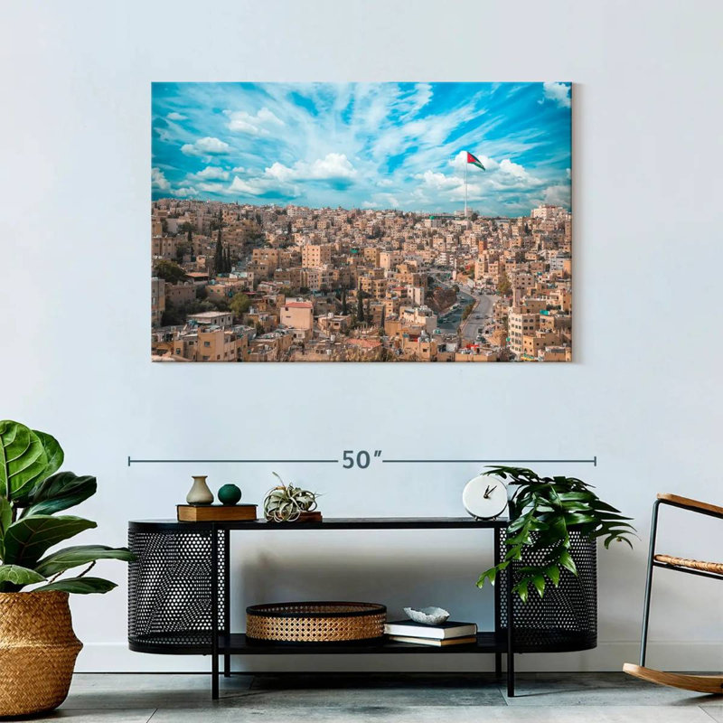 Rorry Amman Jordan Skyline, 30" H x 45" W