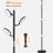 LED Floor Lamp for Living Room: 30W Dimmable Standing Light with 4 Color Temperature, 3 Rotatable LED Tree Floor Lamp with Remote and Touch Control for Bedroom Office