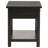 Castleton Distressed Java 1-Drawer Wood End Table With Shelf(Only Including Coffee Table)