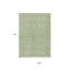 Tapis intérieur / extérieur géométrique lavable 9 pi x 12 pi sauge et ivoire