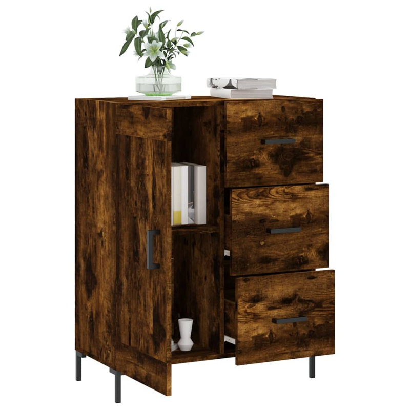 Mellins 69.5cm Sideboard, Smoked Oak