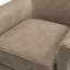 Fauteuil d'appoint pivotant en cuir Belmont-346162062