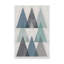 «Mod Triangles IV Blue», art sur toile-33426858