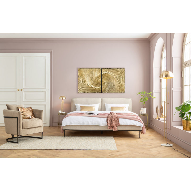 Wave Gold - 2 Piece Single Picture Frame Illustration
