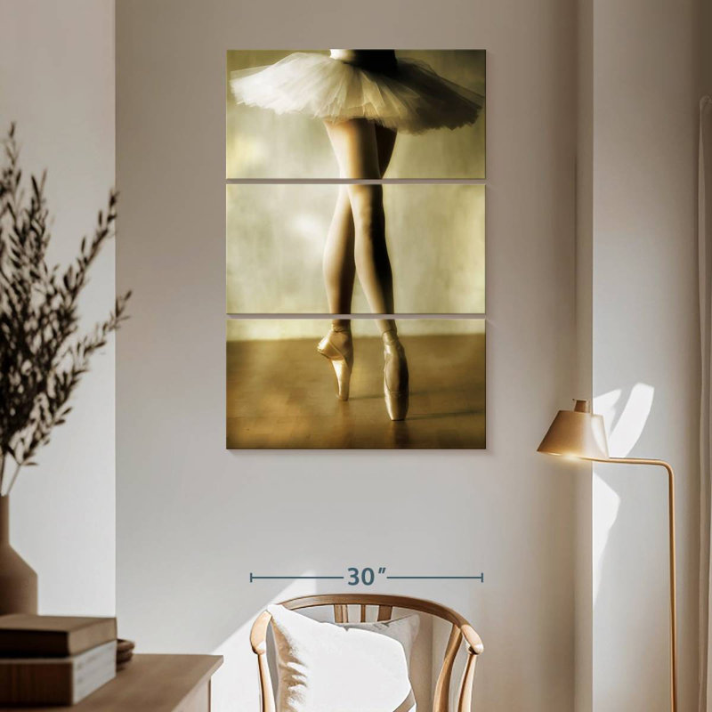 Enn Dance Studio Ballerina, 65" H x 42" W