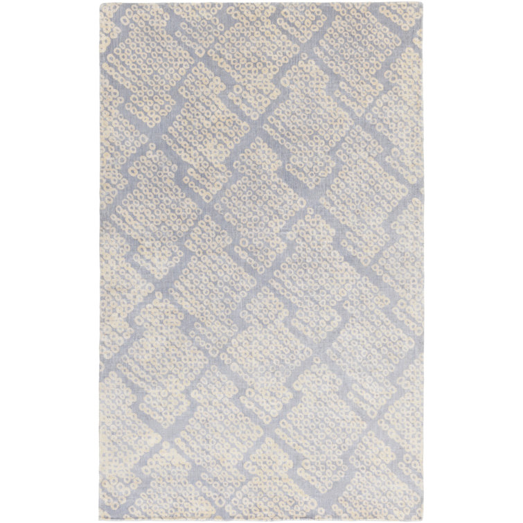 Villa Court Viscose Geometric Indoor Rug