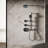 StatementOval Multifunction Showerhead with Katalyst Air-Induction Technology-762170464