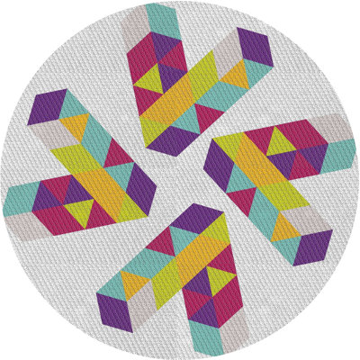 Tapis gris Kirksey