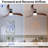 52 Inch Modern Ceiling Fan With 3 Color Dimmable Solid Wood  Blades Remote Control Reversible DC Motor For Bedroom