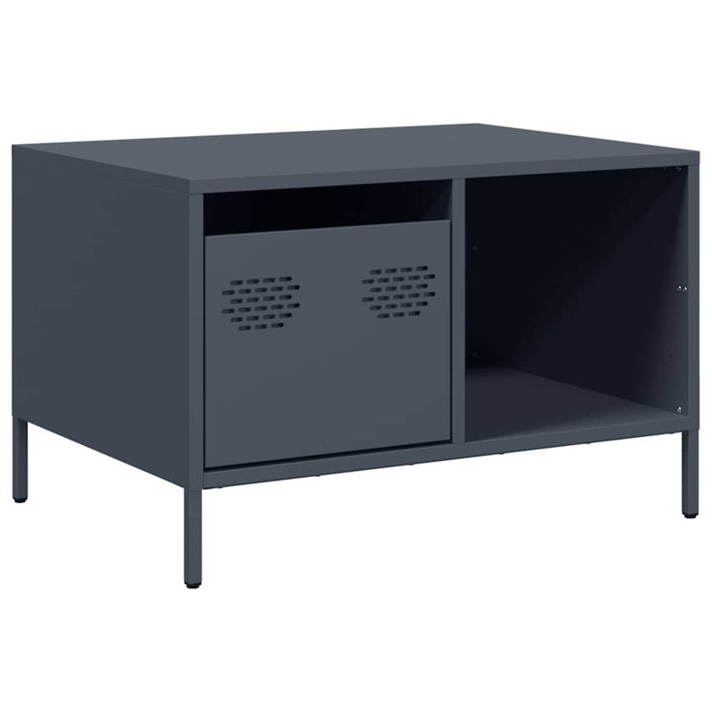 Withernsea Coffee Table with Storage, Anthracite