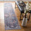 Tapis d'intérieur ivoire / bleu clair Hallel-2099172097